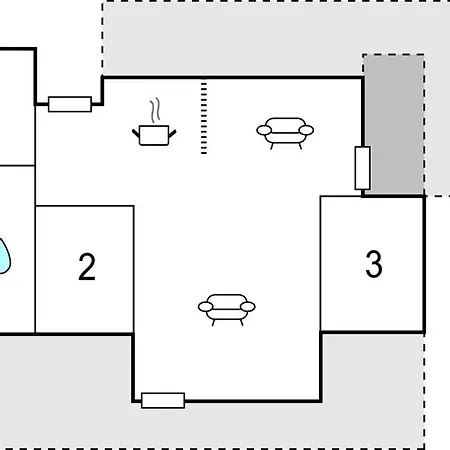 Hébergement de vacances Cozy In With Sauna Lemvig